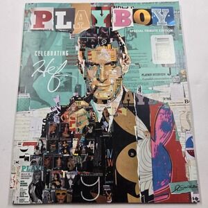 Playboy Special Tribute Edition Celebrating Hef Hugh Hefner Andy Warhol Cover